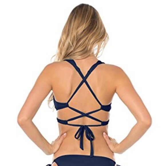 Becca Color Code Wrap Swim Top and Color Code American Fit Bikini Bottom SET - Picture 8 of 9